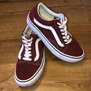 Maroon Old Skool Vans